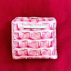Brahmin croc embossed wallet
